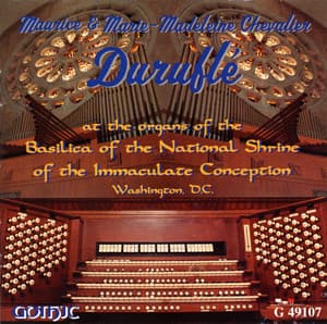 Maurice & Marie-Madeleine Chevalier Duruflé - Marie-Madeleine Duruflé