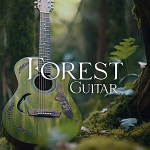 Forest Guitar: Folk Relaxing Bandura Ambience with Woodland Sounds - Guitar Instrumentals
