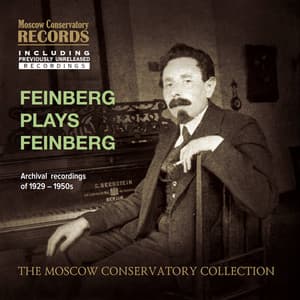 FEINBERG PLAYS FEINBERG - Samuel Feinberg