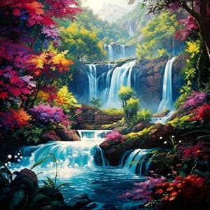 Meditation by the Water's Edge: Music of the River - Rainforest Sounds