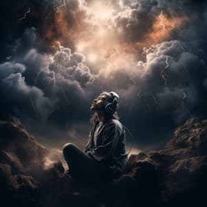 Meditative Thunder: Calming Soundscapes Reflecting - Dusty Clav