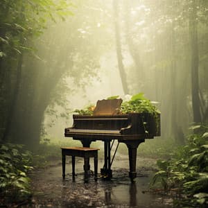 Puente De Respiración: Piano Conecta Los Latidos Al Silencio Interior - Lista de reproducción de piano jazz de cafetería