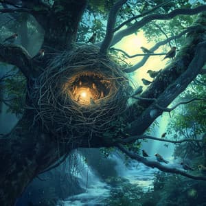 Binaural Sleep: Birds in Melody - 80 88 Hz - Sleep Repeat