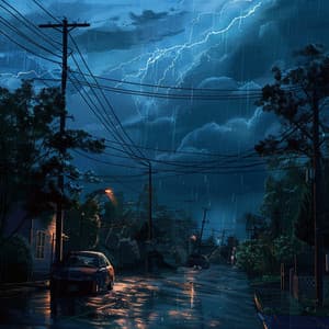 Binaural Rain Serenity: Gentle Thunder Ambience - Demeter's Pillow