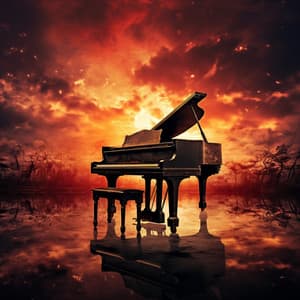 Piano Music: Dusk Dawn Serenity - Piano Calm