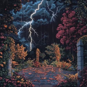 Cleansing Thunderstorms Tunes for Renewing the Spirit of Life - Rain for Deep Sleep