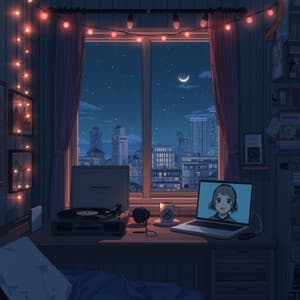 Soothing LoFi Nights: Calm Beats for Peace - LO-FI BEATS
