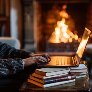 Compañero De Estudio Del Fuego: Melodías Calmantes Para El Estudio - Artistas de sonidos de la naturaleza