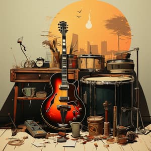 Sonidos Vintage Revividos: Música Jazz Clásica - Salón de lujo Café Allstars