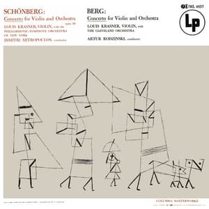 Schoenberg & Berg & Mendelssohn: Violin Concertos - Artur Rodzinski