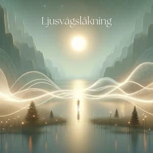 Ljusvågsläkning: Klanglandet av Helande Harmonier - Lugnande zen musikzon