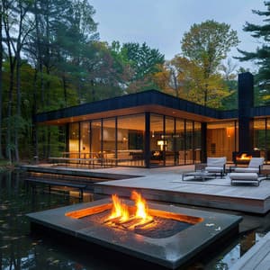 El Suave Resplandor Del Fuego: Música Para Veladas Pacíficas - Domenya