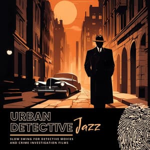 Urban Detective Jazz: Slow Swing for Detective Movies and Crime Investigation Films - Vintage Cafe
