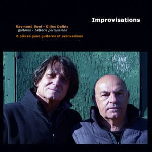 Improvisations : 8 pièces pour guitares et percussions - Raymond BONI