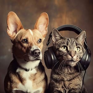 Suaves Melodías De Lluvia Binaural Para El Sueño De Las Mascotas - Mascotas tranquilas