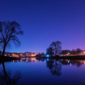 Calm Night Sounds: Relaxing Music - Harmonious Relaxation