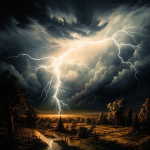 Relaxation Rumbles: Thunder Soothing Beats - Afternoon Recharge