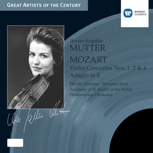 Mozart: Violin Concertos Nos. 1, 2 & 4 - Adagio in E Major, K. 261 - Wolfgang Amadeus Mozart