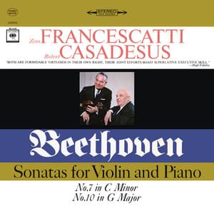 Beethoven: Violin Sonatas Nos. 7 & 10 - Ludwig van Beethoven