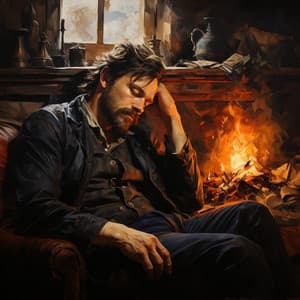 Dormir En El Abrazo Del Fuego Binaural: Suave Crujido - Concentración de latidos binaurales