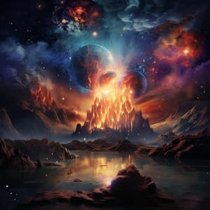 Blazing Tranquility: Chants for Inner Peace in the Firestorm - Atmospheric Force