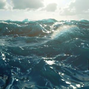 Peaceful Chill Ocean Waves: Serene Ambient Music - Relaxation & Stress Relief Therapy