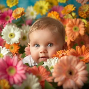 Flores Del Sueño Del Bebé: Arrullos En Flor - Música fácil de la mañana