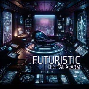 Futuristic Digital Alarm - Digital Chill