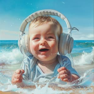 Baby's Ocean: Playful Marine Melodies - Moonlight Baby Sleep Lullabies