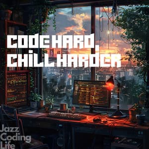 Code Hard, Chill Harder - Jazz Coding Life