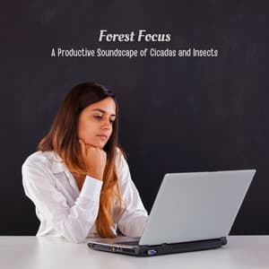 Forest Focus: A Productive Soundscape of Cicadas and Insects - Cricket Sounds & Nature Sounds Collabo & Zen Master