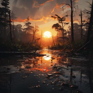 Escapada Enfocada En La Lluvia: Aguas Relajantes Y Sonido Tranquilo - Música curativa de chakras