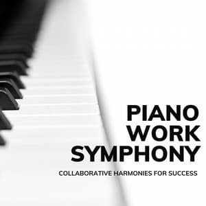 Piano Work Symphony: Collaborative Harmonies for Success - Relaxing Piano Music Classic