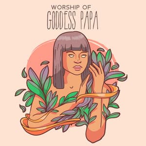 Worship of Goddess Papa: Earth Mother, Women’s Temple, Morning in Hawaiian - Tropical Ocean Waves Oasis
