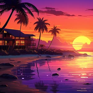 Sunset Vibes: Ultimate Chill House Party, Relaxing Malibu Nights Deep Lounge Music Mix for Summer Bliss - DJ Cafe Mar