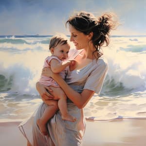 Olas Alegres: Música Junto Al Océano Para Bebés Felices - Música suave del domingo por la mañana