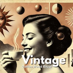 Vintage Coffee Break Ritual: Relaxed Mood, Gentle Start, Retro Charm - Vintage Cafe