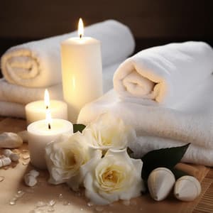 Serenidad De Spa Del Fuego: Sonidos Suaves De Brasas - Curación Binaural