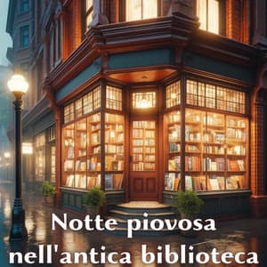 Notte piovosa nell'antica biblioteca: I suoni della pioggia per concentrarsi sullo studio - Rilassamento Mentale