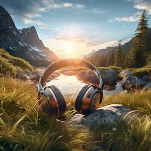 Binaural Serene River: Flowing Waters Relaxation Rhythm - French Mornings