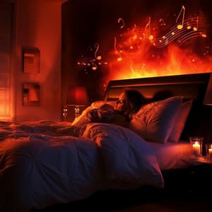 Flame Night: Fire's Harmony for Sleep - Relaxing Music For Sleeping