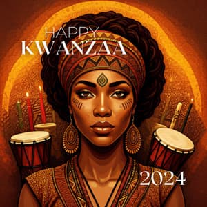 Happy Kwanzaa 2024 - African Music Drums Collection