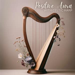 Positive Aura with Celtic Harp: Cleanse Negative Energy, Celtic Meditation, Calming Harp Therapy - Academy of Powerful Music with Positive Energy