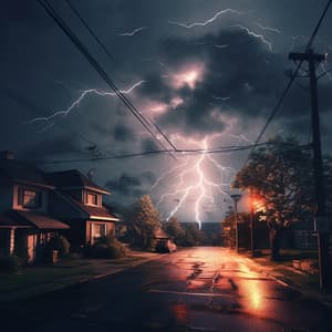 Thunder's Gentle Echo: Calming Storm Sounds - Nature Relax