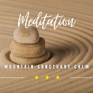 Mountain Sanctuary Calm: Nature's Spa Relaxation - cloudy night
