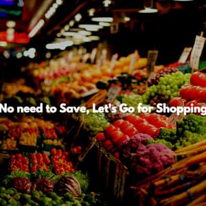 No need to Save, Let's Go for Shopping - Música para Desayuno