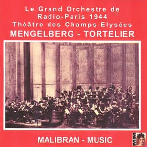 Le grand orchestre de Radio-Paris au Théâtre des Champs-Elysées - 20 janvier 1944 - Willem Mengelberg