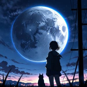 Lunar Lullaby: Lofi for Relaxation - ChillHop Cafe