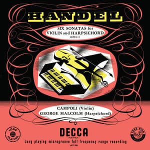 Handel: Six Violin Sonatas - George Frideric Handel