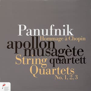 Panufik: String Quartets No. 1, 2, 3 - Andrzej Panufnik